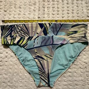 CALIA by Carrie Underwood Multi-Colored Bikini Bottom